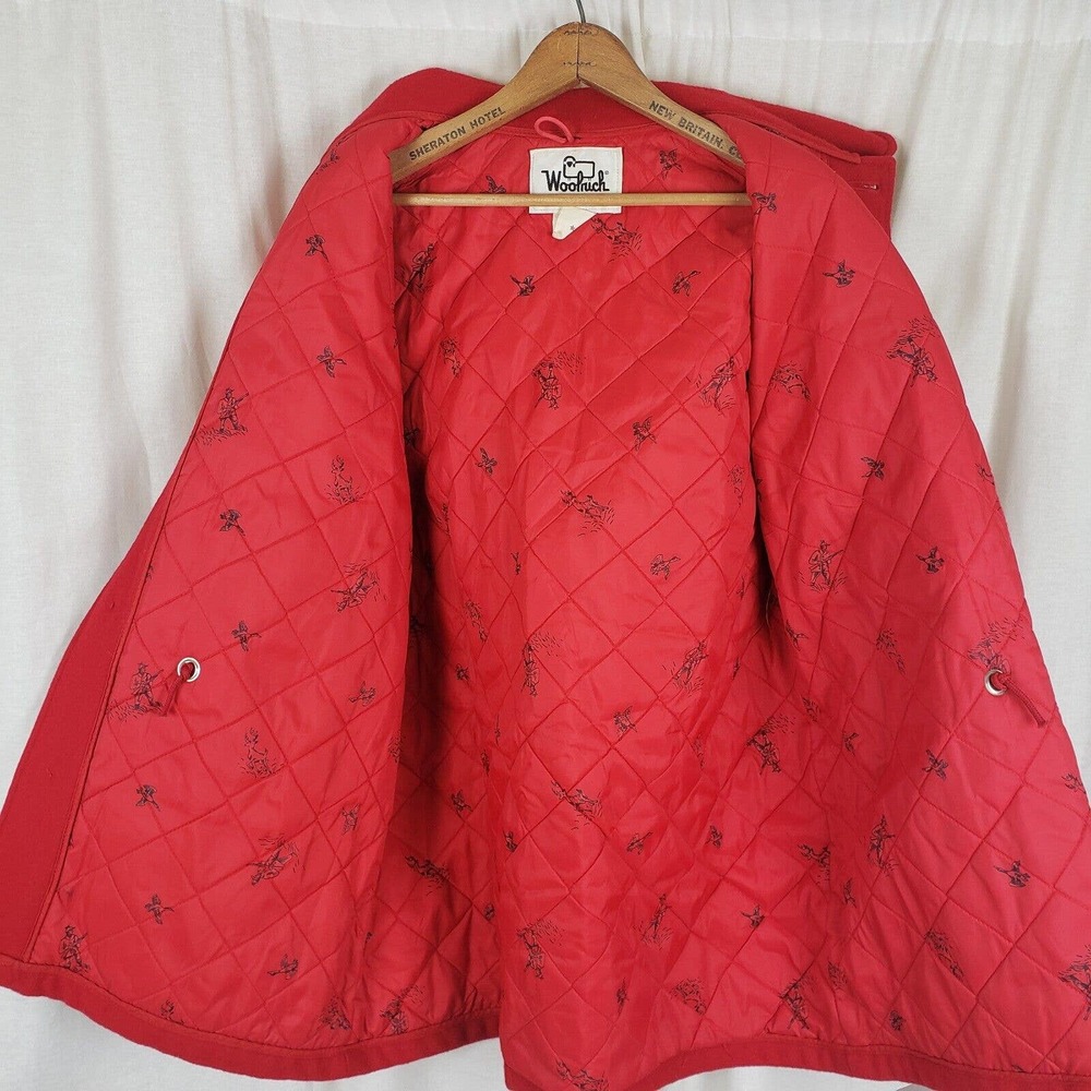 Vintage Woolrich Mackinaw Wool Cruiser Field Hunting Jacket Barn Coat Mens 42 - Picture 6 of 7